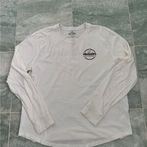 Hollister women’s white long sleeve
